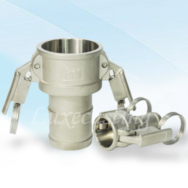 自锁接头 C 尾管