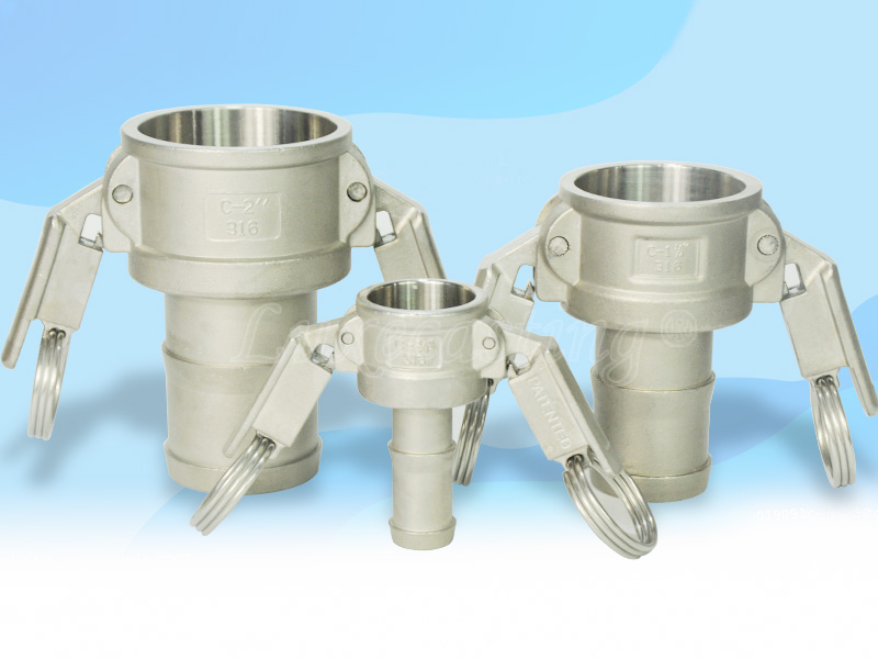 自锁接头 C 尾管